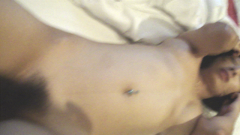 배꼽 피어싱  보털많은 태닝~의젖섹파